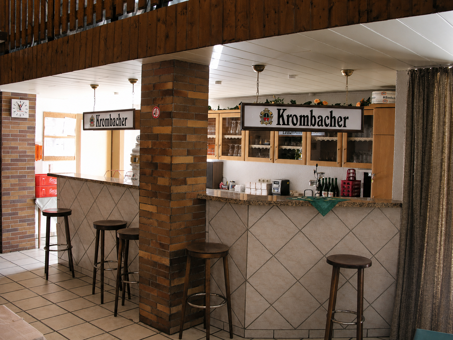 Theke in der Schützenhalle